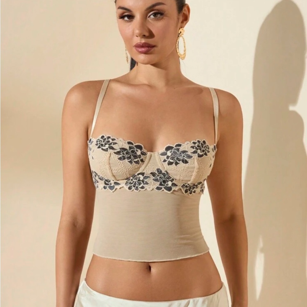 Women's Lace Trim Casual Daily Wear Camisole, Summer